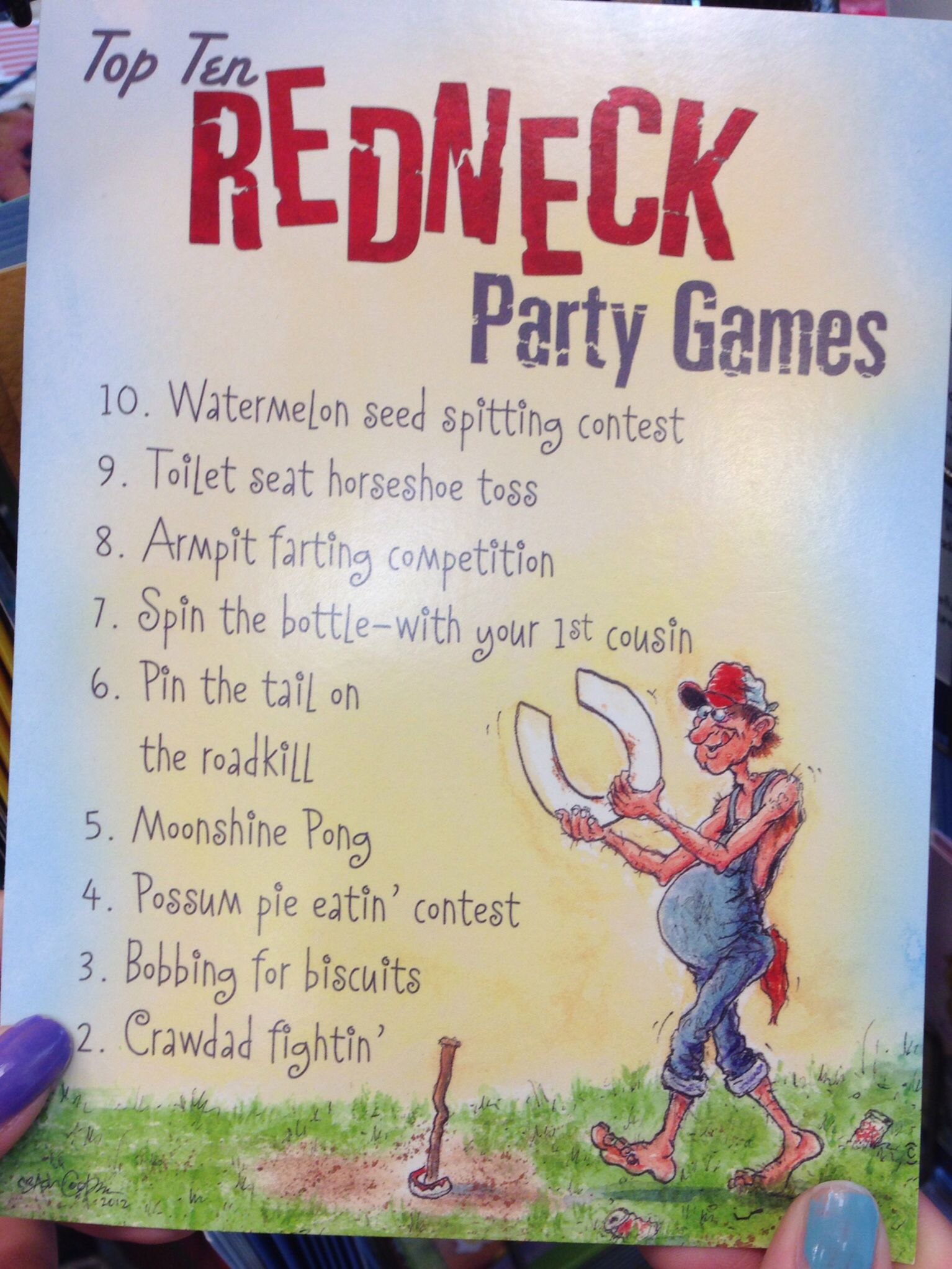 Redneck Party Games