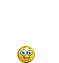Watching fireworks animated emoticon
