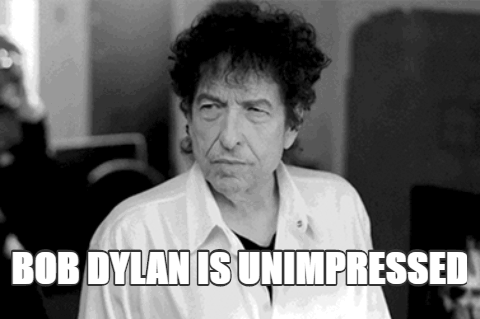 Unimpressed GIF - Find & Share on GIPHY | Bob dylan, Dylan, Bob