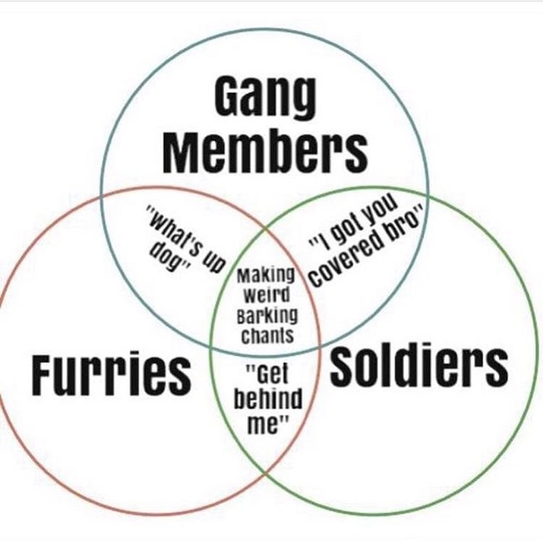 funny-venn-diagram-meme-about-barking-chants