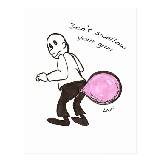 Image result for bubble gum out of butt