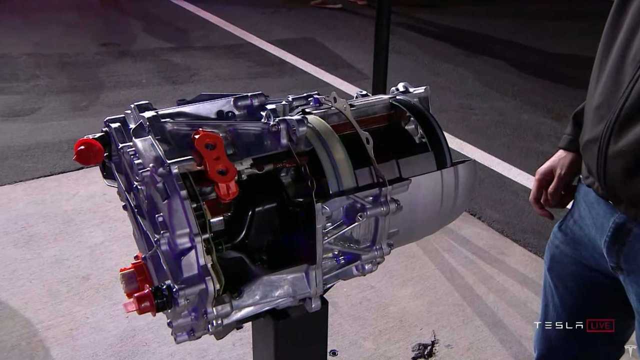 Tesla Model S Plaid electric drive unit