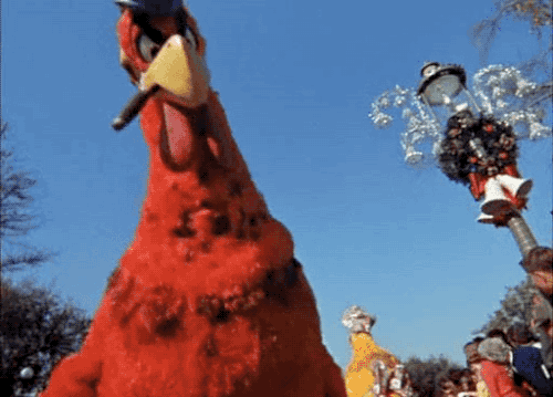 All About Disney — gameraboy: Bad ass rooster from Barnyard Bash at...